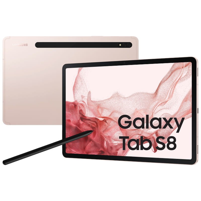 Tablet Samsung Galaxy Tab S8+ 12.4'' 8GB RAM 128GB Oro Rosa con